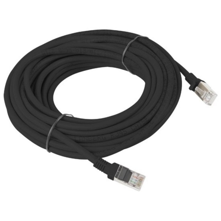 Lanberg Cable de Red RJ45 UTP Cat.6 10m Negro