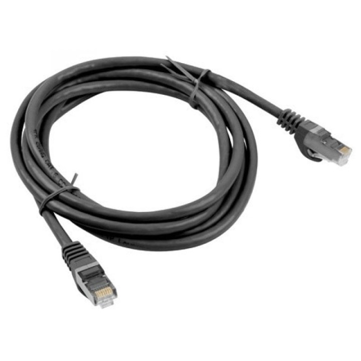 Lanberg Cable de Red RJ45 Cat.6 FTP 50cm Negro