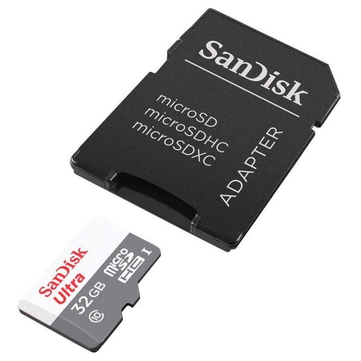 Sandisk Ultra MicroSDHC 32GB UHS-I Clase 10 + Adaptador SD