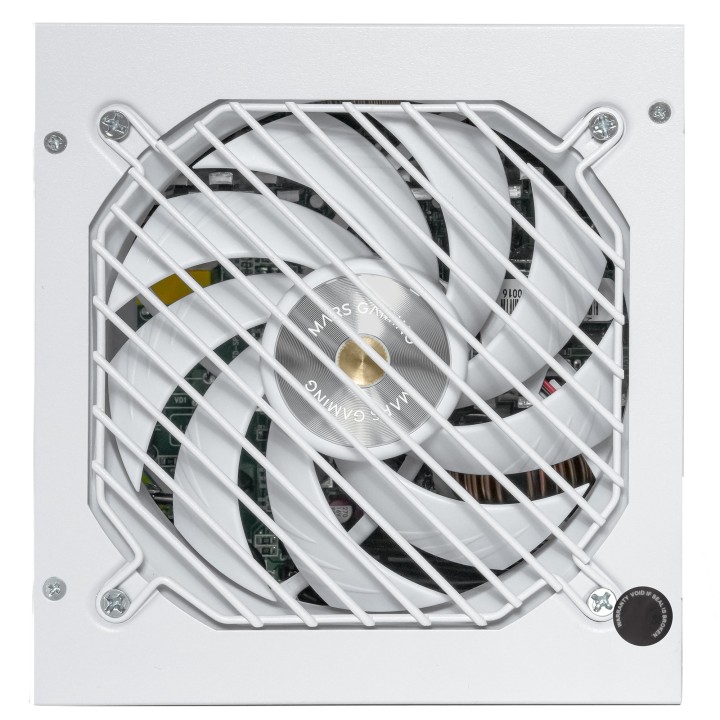 Fuente Mars Gaming 750W ATX 80+Silver Blanca(MPZE750SI)
