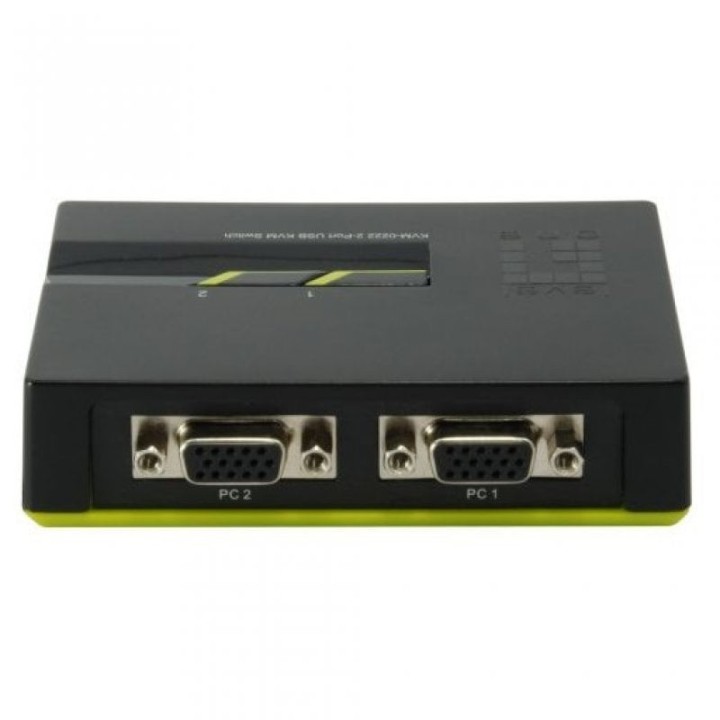 Level One KVM-0222 Switch KVM 2x USB