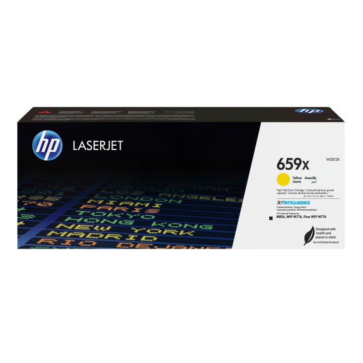 Toner HP LaserJet 659X Amarillo 29000 páginas (W2012X)