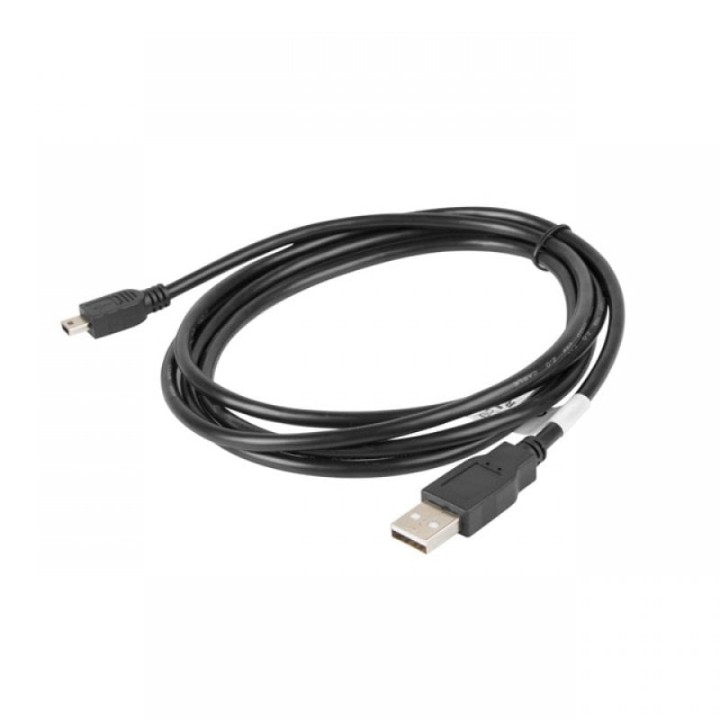 Lanberg Cable Mini USB a USB 2.0 1.8m Negro