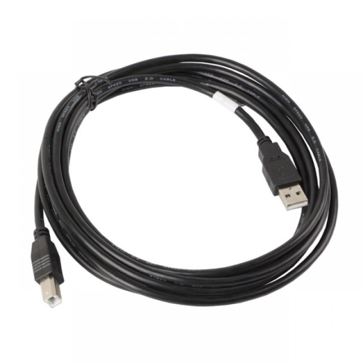 Lanberg Cable USB-A 2.0 a USB-B Macho/Macho 3m Negro