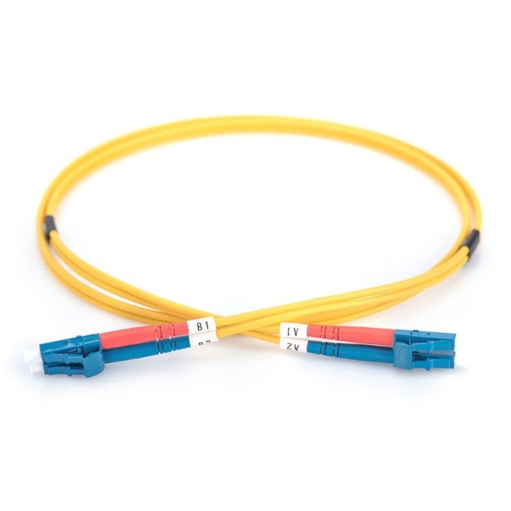 Digitus Cable de Conexión de Fibra Óptica Dúplex LC 2m Amarillo