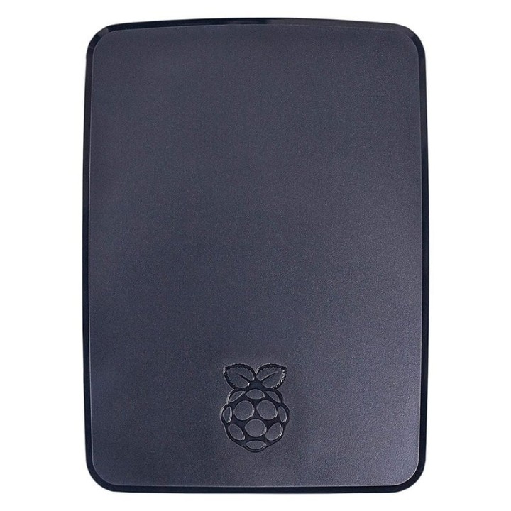 Raspberry Carcasa Oficial para Raspberry Pi 4 Negra/Gris