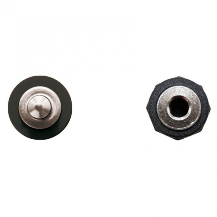 Nanocable Cable de Audio Jack 3.5 Macho/Hembra 3m Negro