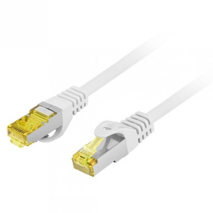 Lanberg Cable de Red RJ45 Cat.6A S/FTP 1.5m Gris