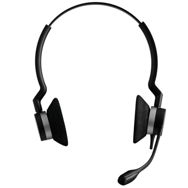Jabra BIZ 2300 QD Duo Auriculares Negros