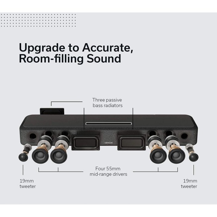 Denon Sound Bar 550 Barra de Sonido Compacta