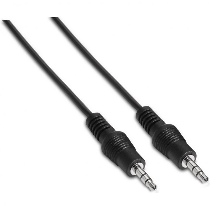 Aisens Cable Jack 3.5mm Macho/Macho 1.5m Negro