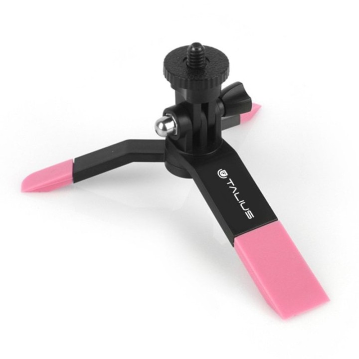 Talius TRI01 Kit Trípode + Mando Bluetooth Rosa