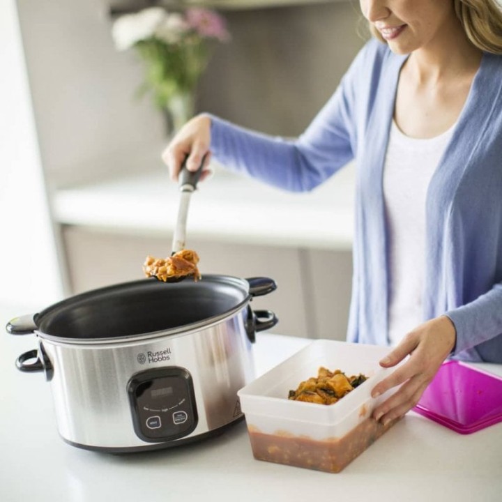 Russell Hobbs MaxiCook Olla de Cocción Lenta 6L 200W