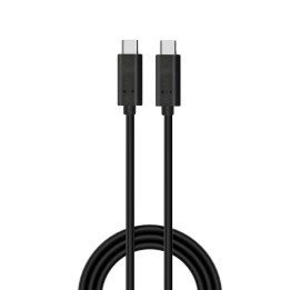 Ewent Cable Carga Rápida USB-C PD 60W 1m Negro