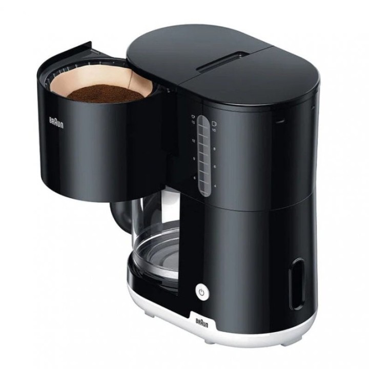 Braun KF1100 Cafetera de Goteo 10 Tazas 1000W Negra