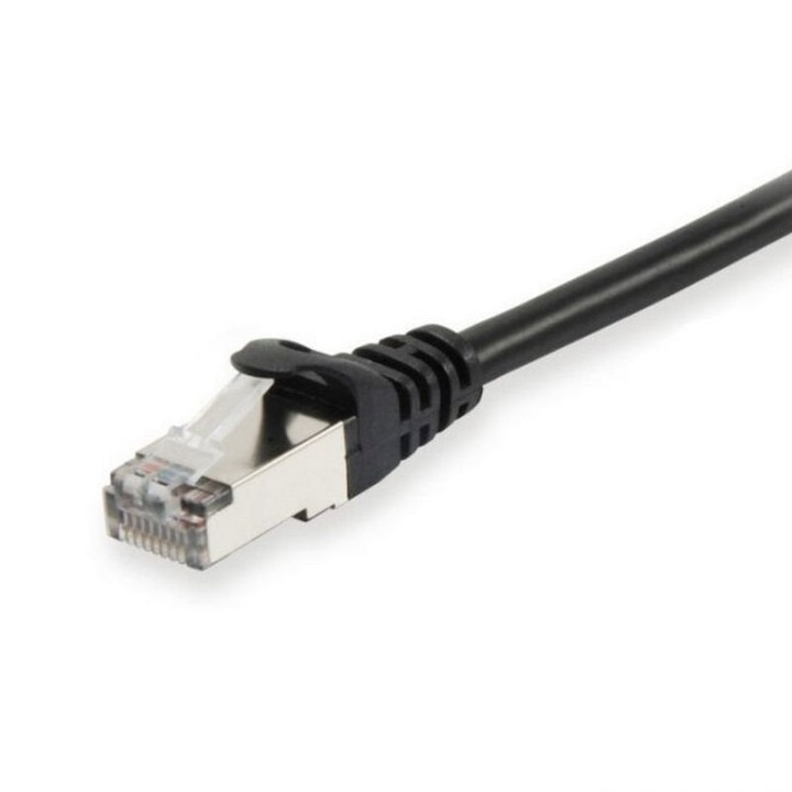 Equip Cable de Red Platinum S/FTP Libre de Halógenos Cat 6A 0.5m Negro