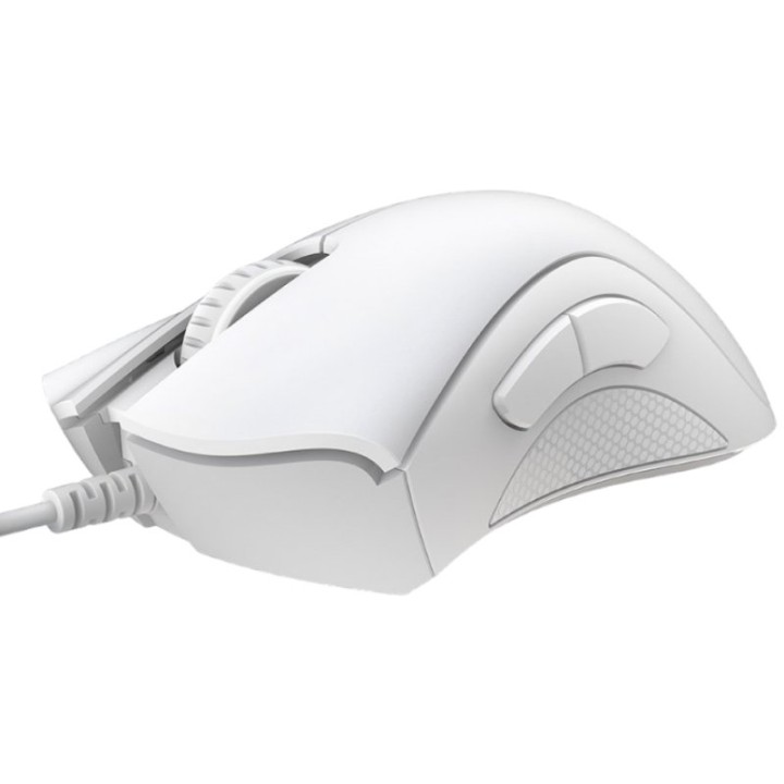 Razer Deathadder Essential Ratón Gaming 6400 DPI Blanco