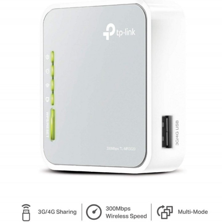 TP-LINK TL-MR3020 Portable Router 3G/4G Wireless N