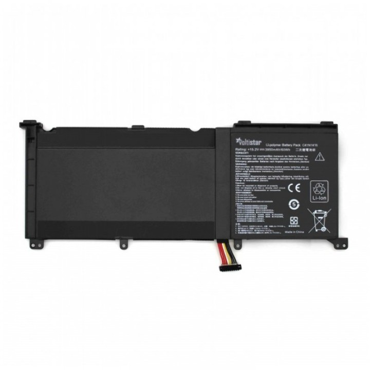 Voltistar Batería para Portátil Asus G501JW G501VW ZENBOOK UX501J UX501JW C41N1416