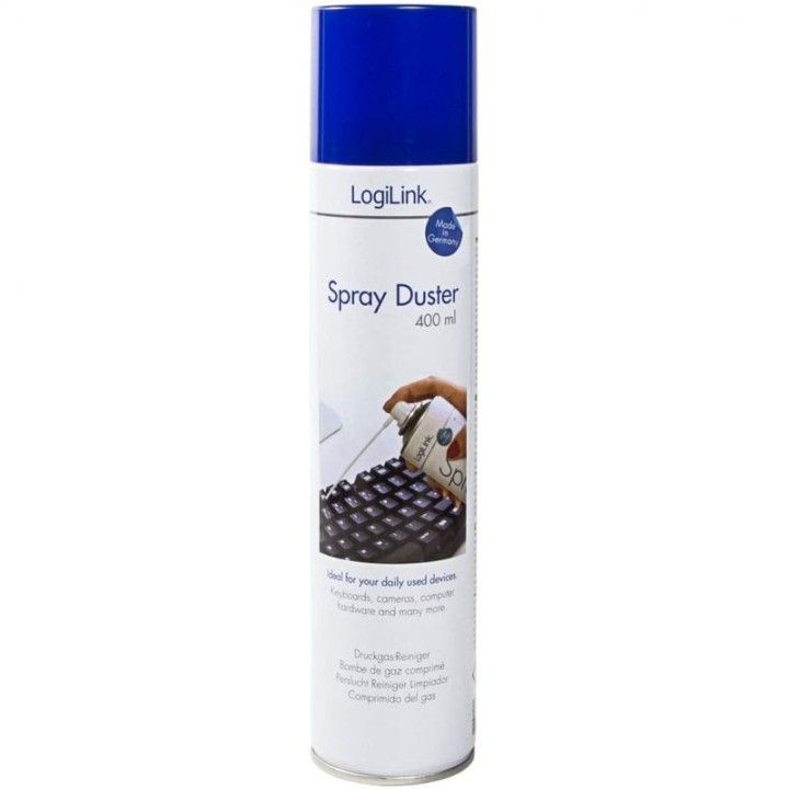 LogiLink Spray Limpiador de Aire a Presión 400ml