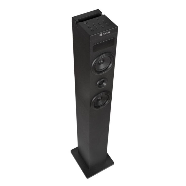 NGS Sky Charm 2.1 Torre de Sonido Bluetooth Negra
