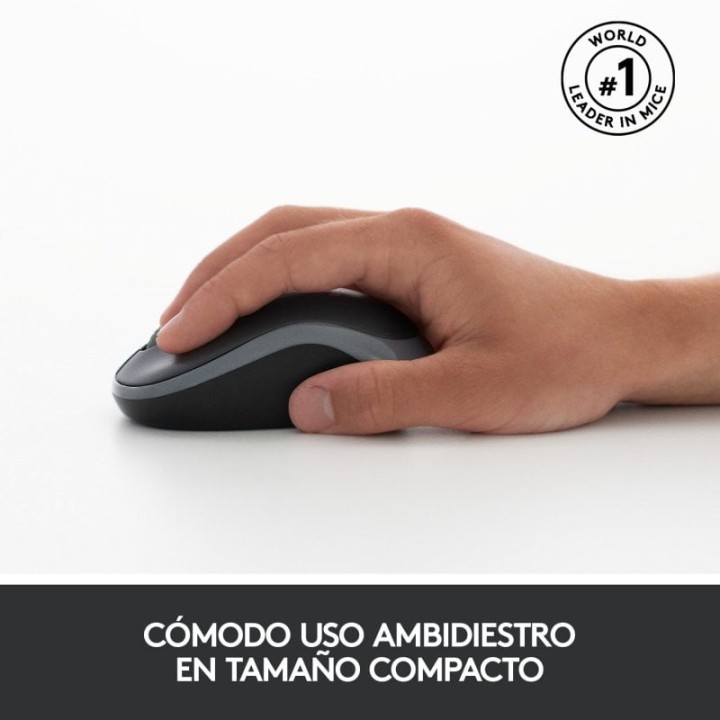 Logitech MK270 Combo Teclado y Ratón Inalámbrico para Windows, Ratón Compacto, 8 Teclas Multimedia