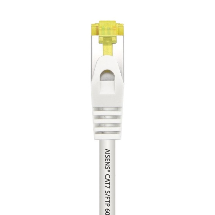 Aisens Cable de Red S/FTP RJ45 Cat.7 1m Blanco