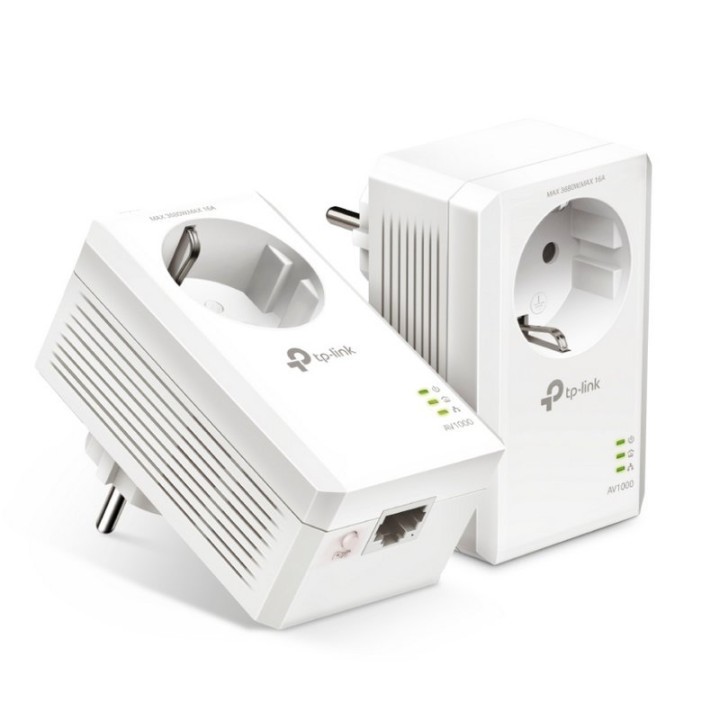 TP-Link Pack TL-PA7017P KIT Powerline Gigabit con Enchufe Incorporado + Unidad Adicional TL-PA7017P