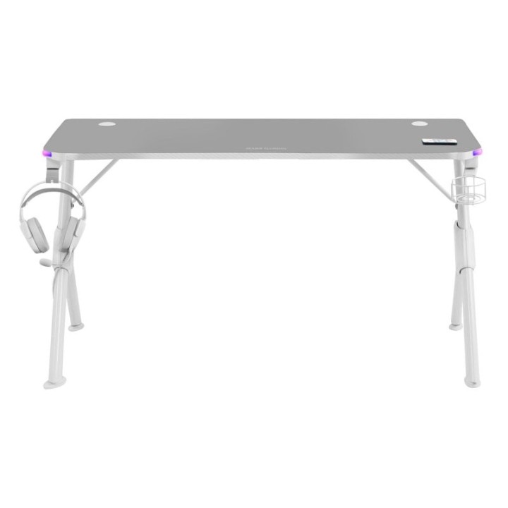 Mars Gaming MGD140 RGB Mesa Gaming 140x60cm Blanca