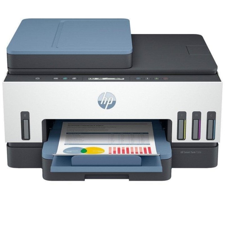 HP Smart Tank 7306 Impresora Multifunción Color Dúplex WiFi + 3 Años de Tinta Incluida