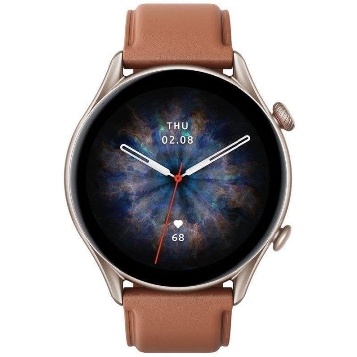 Amazfit GTR 3 Pro Reloj Smartwatch Cuero Marrón