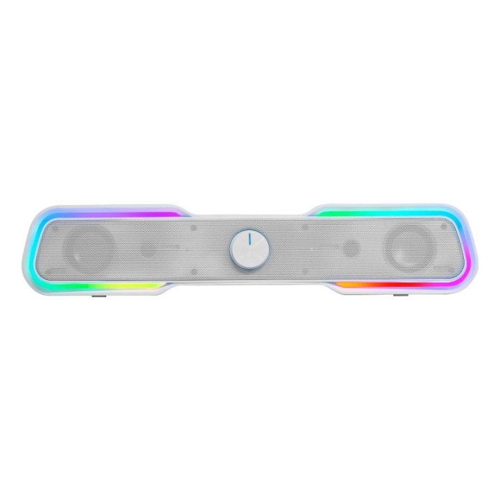 Mars Gaming MSBX Altavoz Bluetooth RGB 10W Blanco