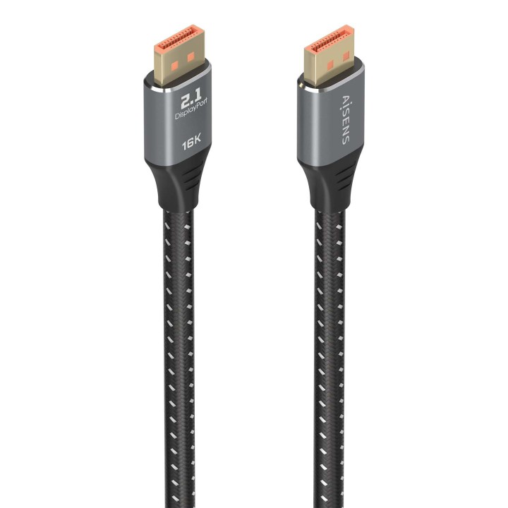 Cable AISENS DP 2.1 16K/M a DP/M 1.5m Negro (A158-0902)