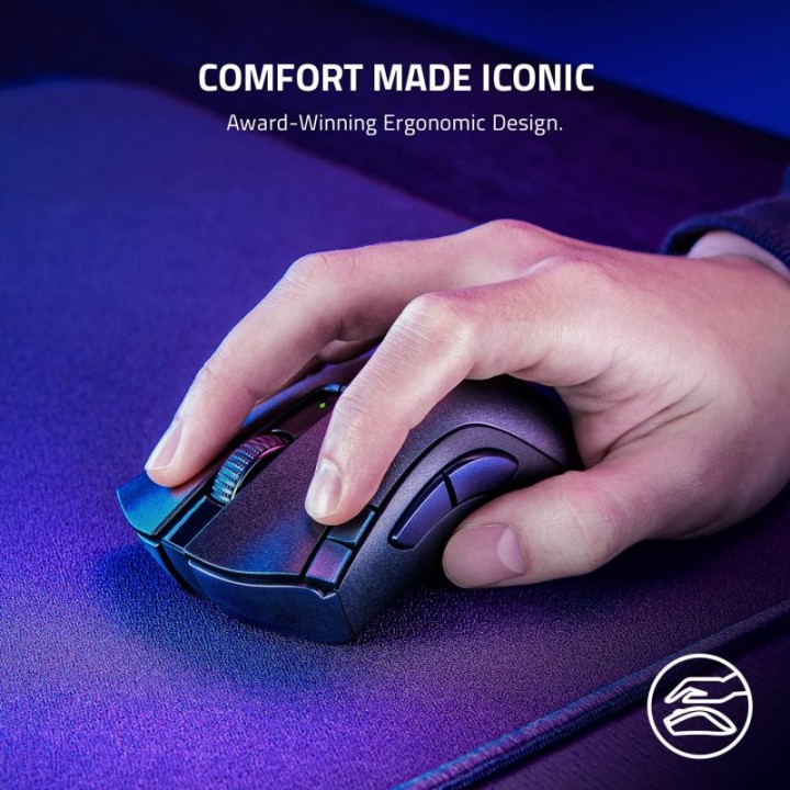 Razer DeathAdder V2 X HyperSpeed Ratón Gaming 6400 DPI Negro