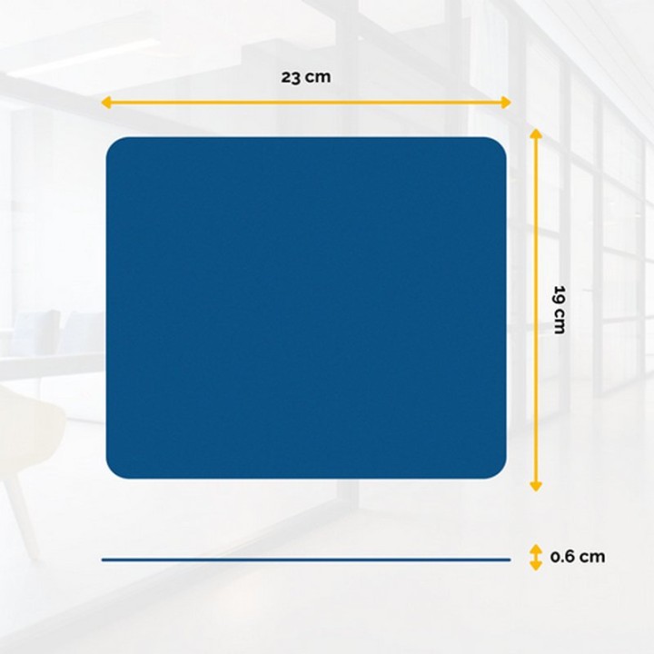 Fellowes Alfombrilla Estándar Azul