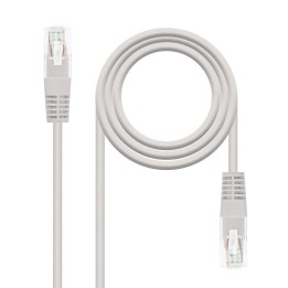 Cable de Red Latiguillo Nanocable Cat6 UTP RJ45 25 cm Gris