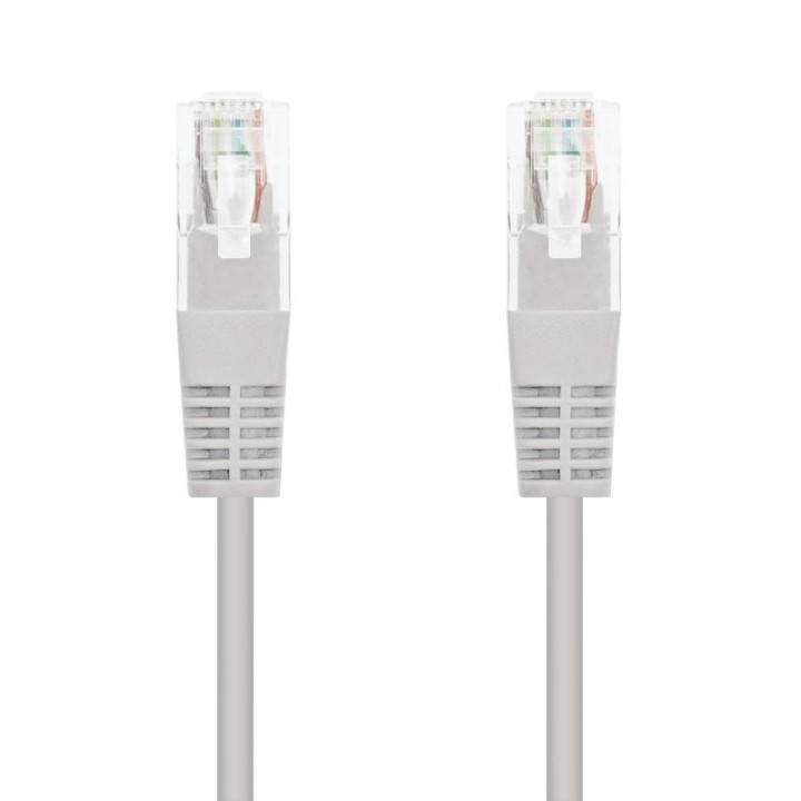 Nanocable Cable de Red UTP RJ45 Cat.6 AWG24 1.5m Gris