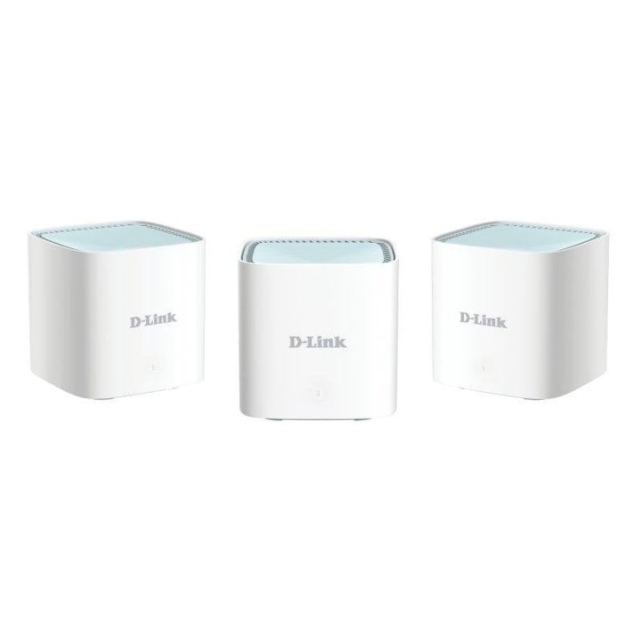 WiFi Mesh D-Link Eagle Pro AI 3 Nodos 1500 Mbps 500 m² con IA y WPA3