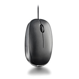 Ratón NGS Óptico USB-C 1000dpi Negro (FLAME-C)