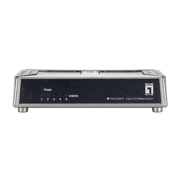 LevelOne FSW-0508TX Switch 5 Puertos 10/100 Mbps