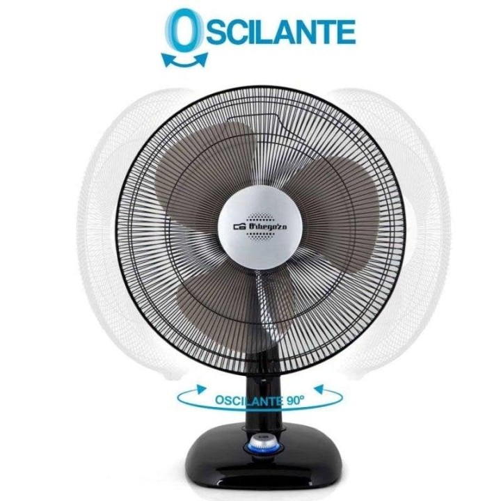 Orbegozo TF 0124 Ventilador Sobremesa 23cm 25W