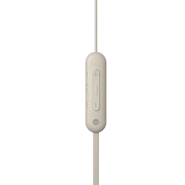 Sony WI-C100 Auriculares Bluetooth Beige