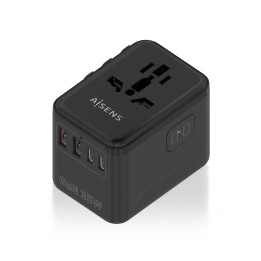 Cargador Pared AISENS para Viaje 35W (ASPS- 2A3C09-BK)
