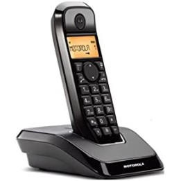 Teléfono Inalámbrico Motorola S12 DECT Negro (S1201)