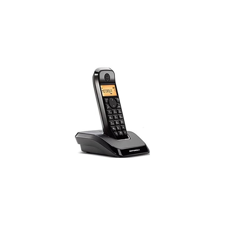 Teléfono Inalámbrico Motorola S12 DECT Negro (S1201)