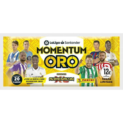 PANINI ADRENALYN XL SOBRE MOMENTUM ORO 2023