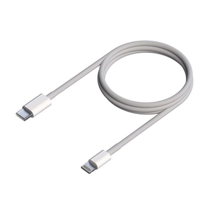 Cable Aisens USB-C a Lightning 50cm Blanco