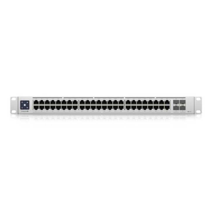Conmutador Ubiquiti UniFi USW Enterprise 48 PoE Gestionado L3 48 Puertos 2.5GbE PoE+ 4 SFP+ 10G