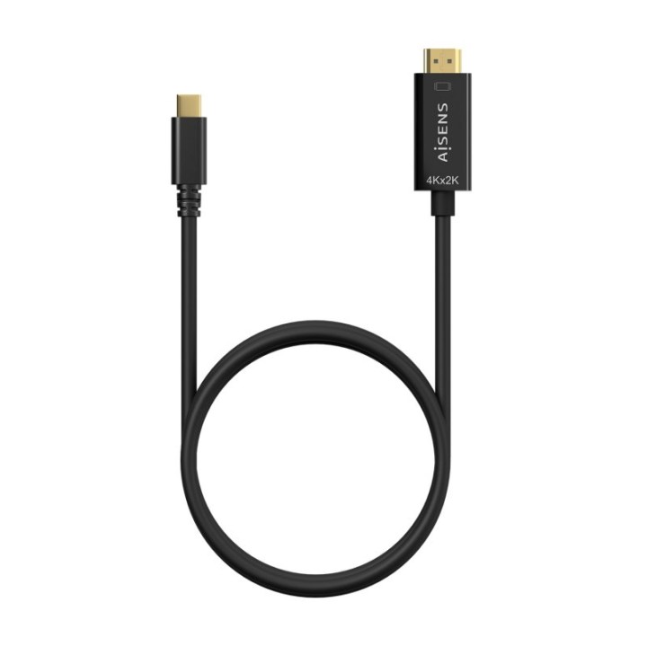 Aisens A109-0623 Cable Conversor USB-C a HDMI 4K@30Hz Macho/Macho 80cm