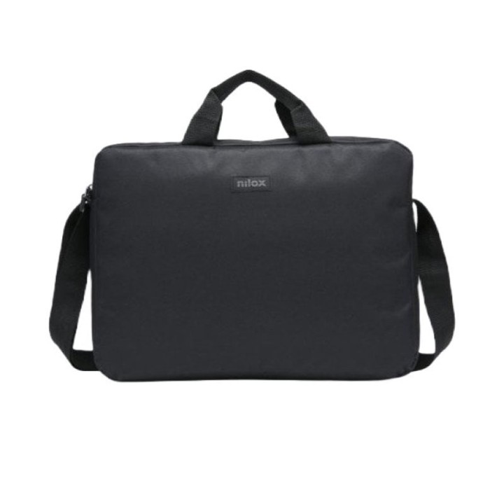 Nilox Maletín Básico para Portátil hasta 15.6" Negro